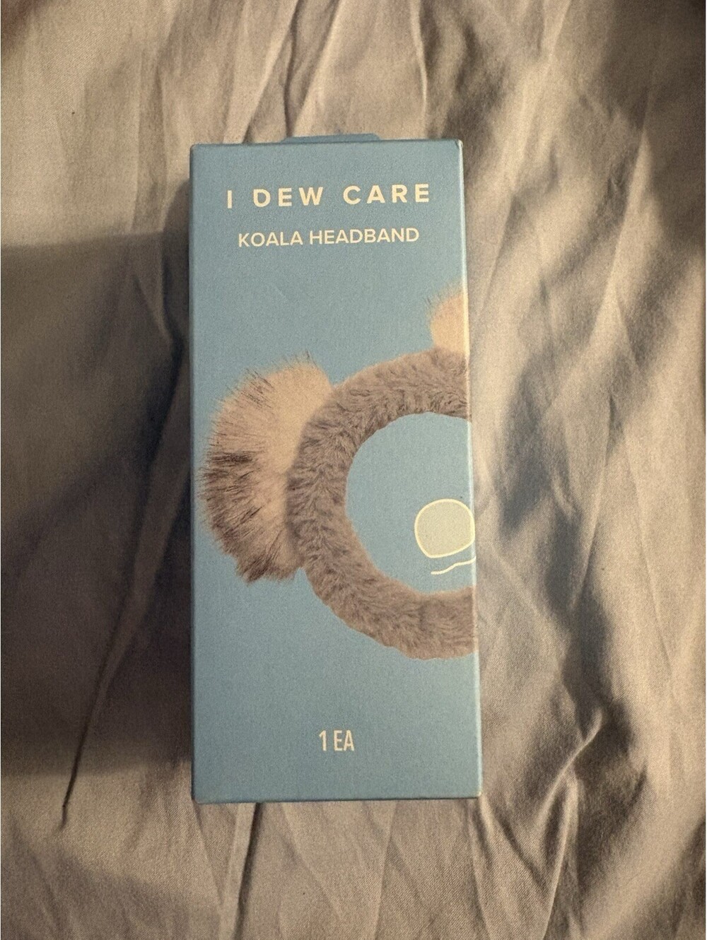 I Dew Care Koala Headband Gray Polyester With Ears for All Hair Types